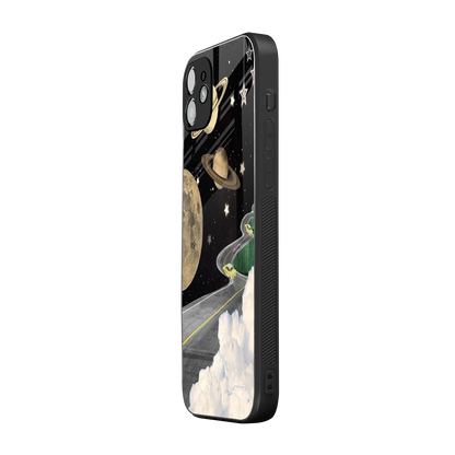 Skyline Galaxy iphone 11 mobile cover | shockproof glass phone case