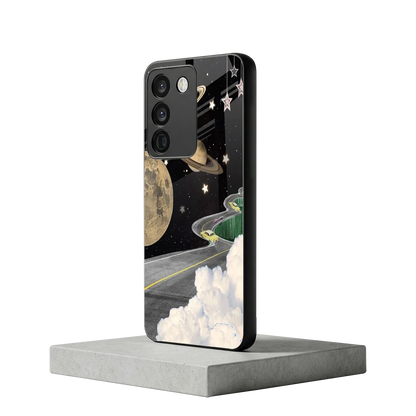 Skyline Galaxy vivo y200 5g mobile cover | shockproof glass phone case