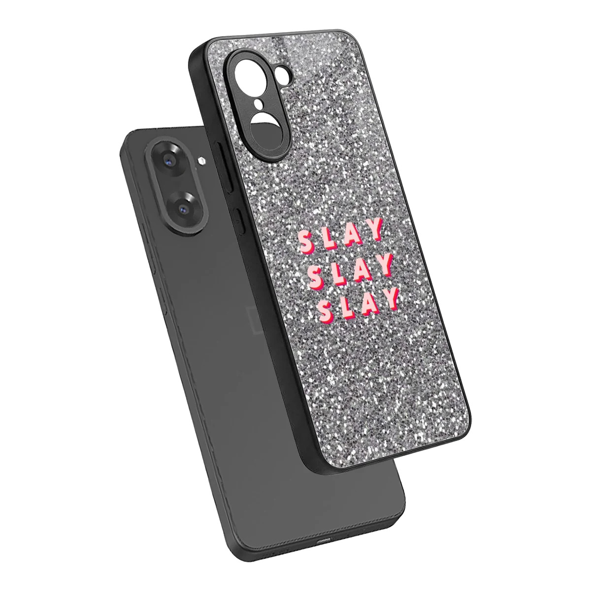 Slay sleek oneplus nord ce5 5g cover with tempered glass back and TPU edges