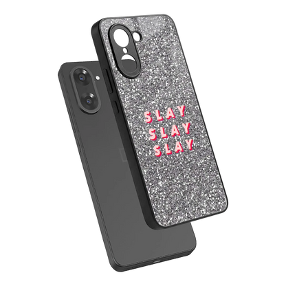Slay sleek oneplus nord ce5 5g cover with tempered glass back and TPU edges