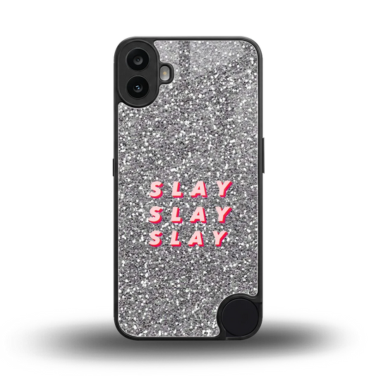 Slay back phone cover | glass case for cmf nothing phone 1