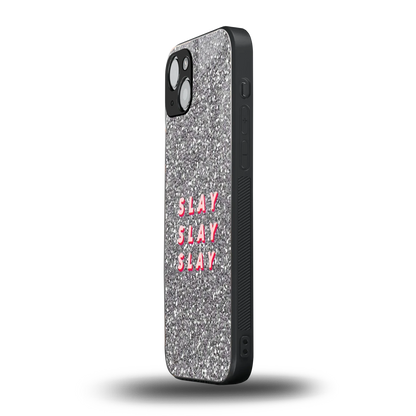 Slay iphone 15 plus mobile cover | shockproof glass phone case