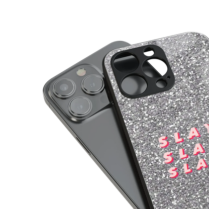 Slay stylish phone case for iphone 17 pro max | glossy glass and slim fit