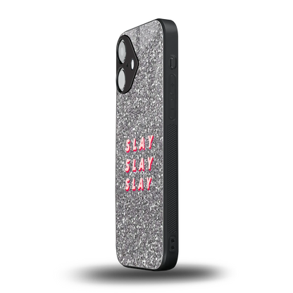 Slay iPhone 16 mobile cover | shockproof glass phone case
