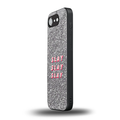 Slay iphone 16e mobile cover | shockproof glass phone case