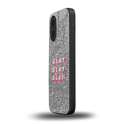 Slay iphone 17 mobile cover | shockproof glass phone case