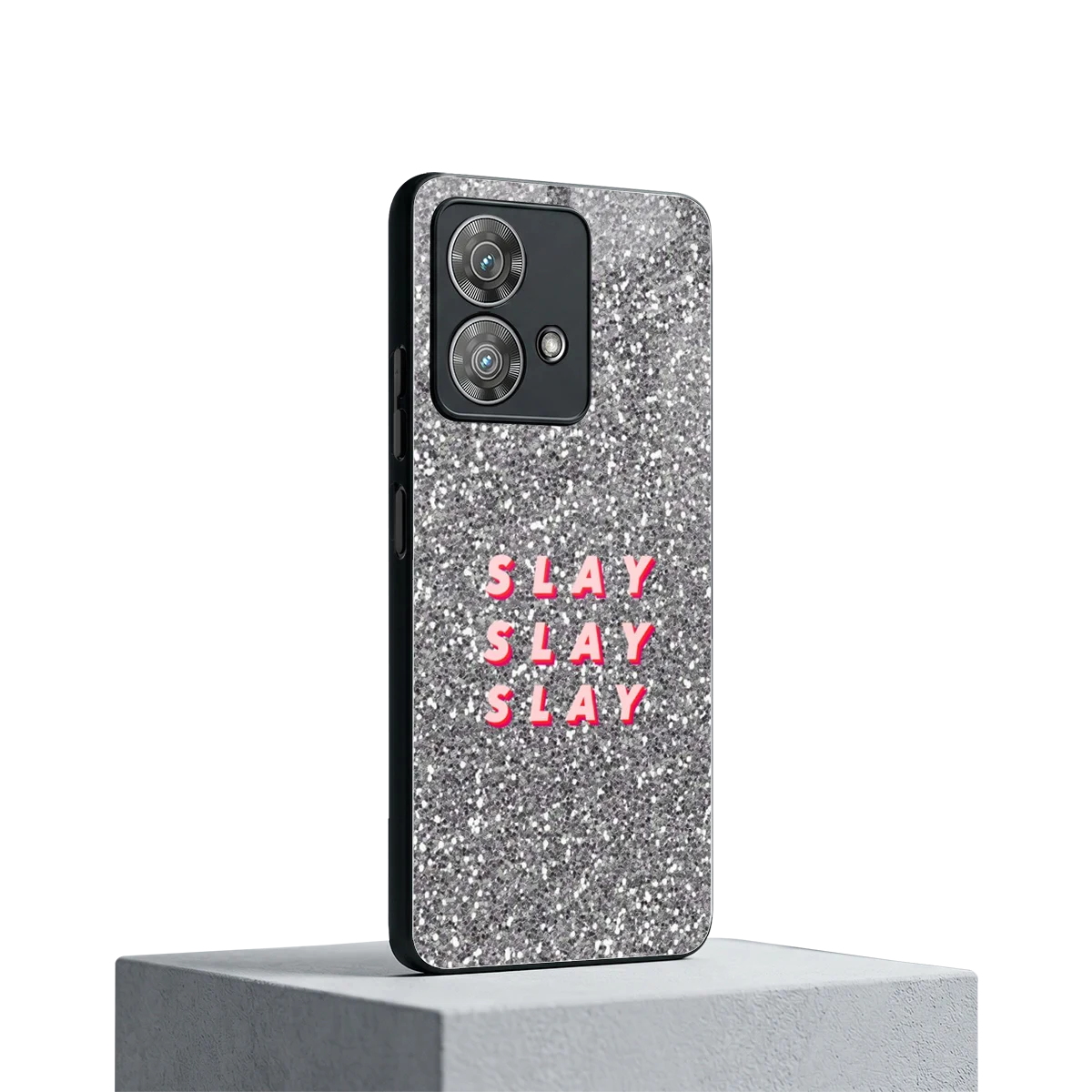 Slay motorola edge 40 neo 5g mobile cover | shockproof glass phone case