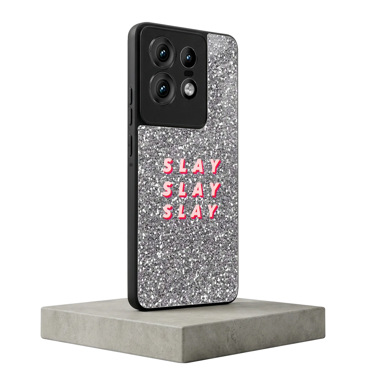 Slay motorola edge 50 pro mobile cover | shockproof glass phone case