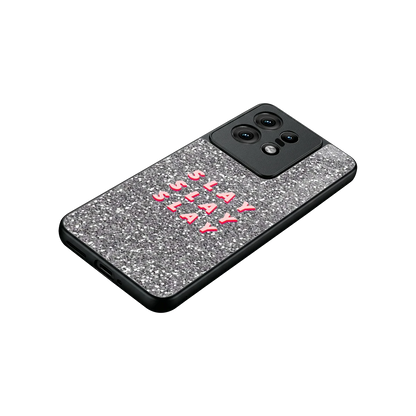 Slay stylish phone case for motorola edge 50 pro | glossy glass and slim fit