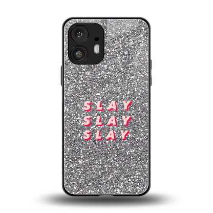 Slay back phone cover | glass case for nothing phone 2