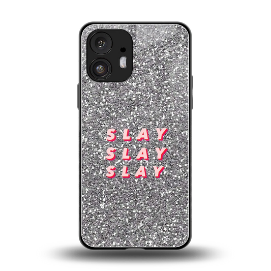 Slay back phone cover | glass case for nothing phone 2