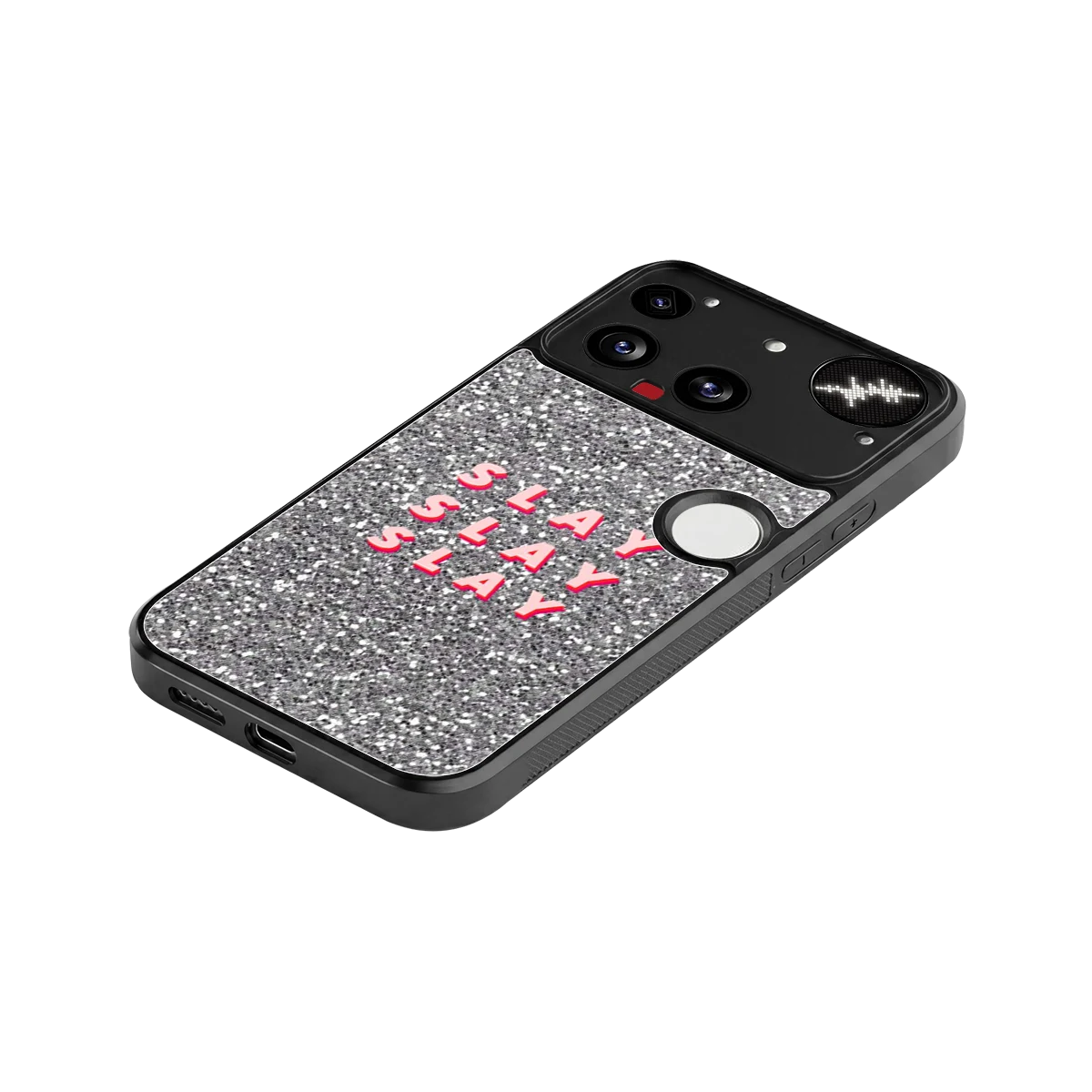 Slay stylish phone case for nothing phone 3 | glossy glass and slim fit