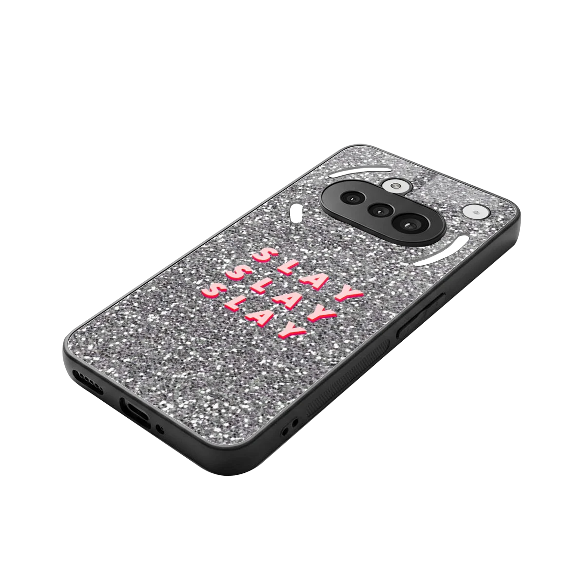 Slay stylish phone case for nothing phone 3a | glossy glass and slim fit