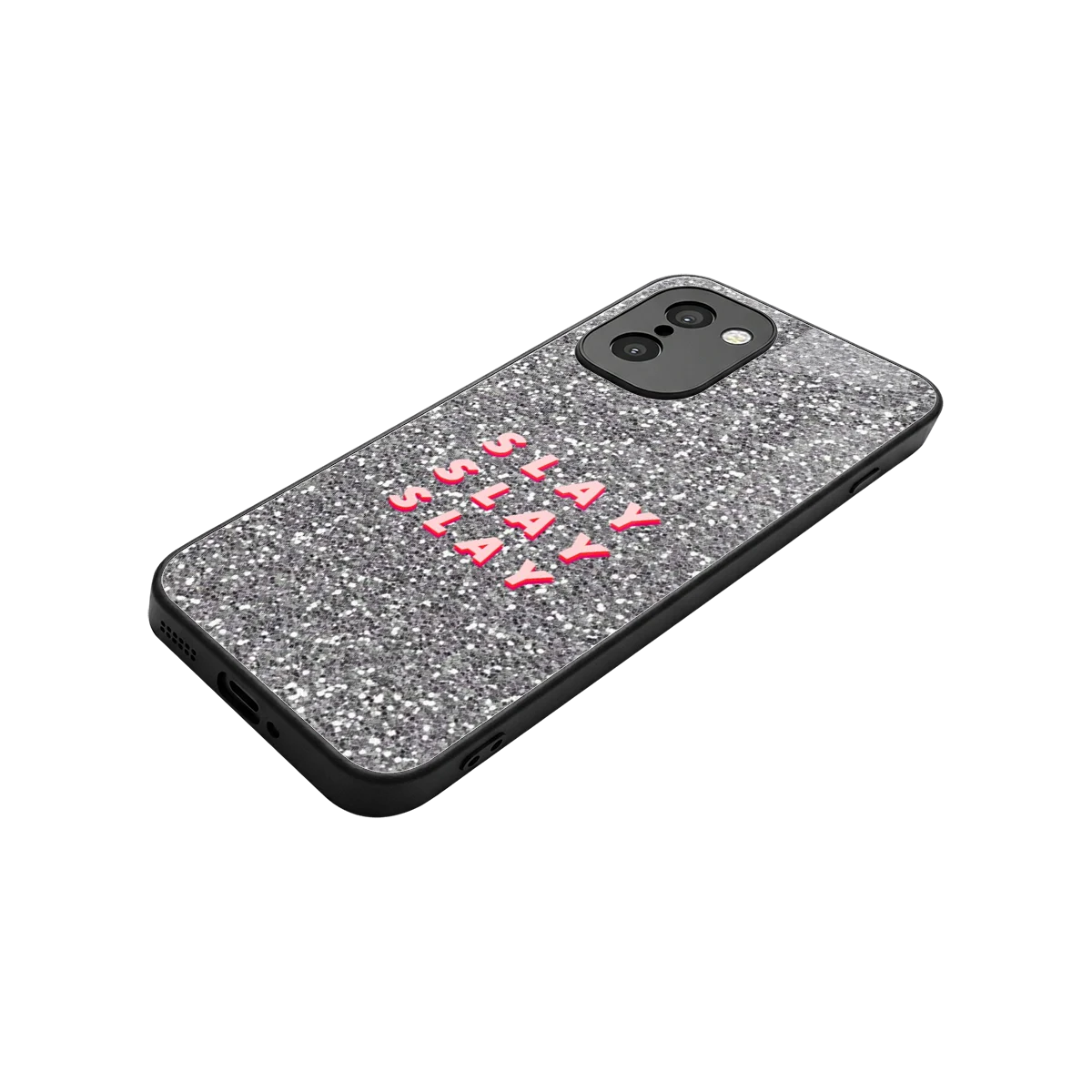 Slay stylish phone case for oneplus 15r | glossy glass and slim fit