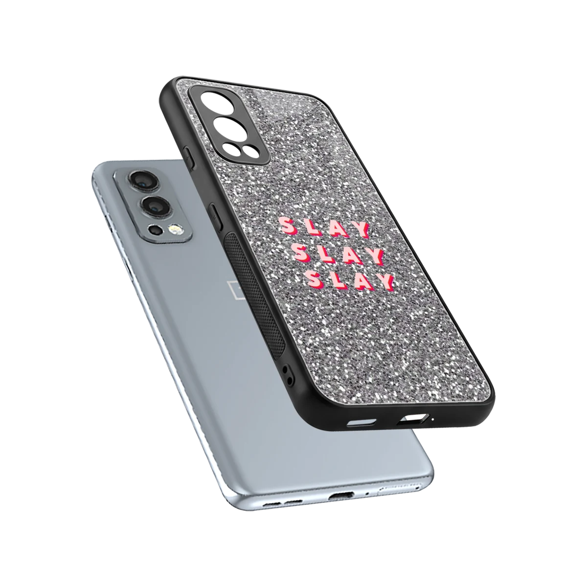 Slay sleek oneplus nord 2 cover with tempered glass back and TPU edges