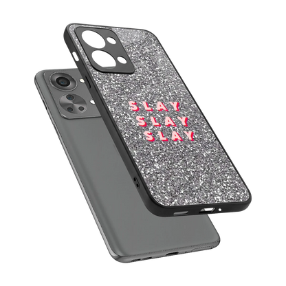 Slay sleek oneplus nord 2t cover with tempered glass back and TPU edges
