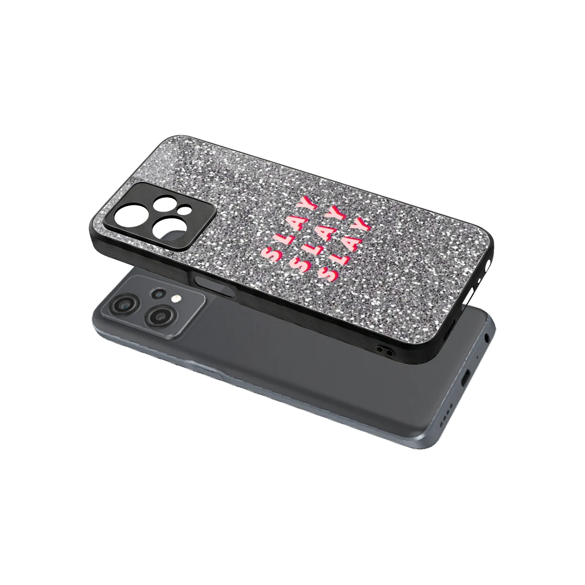 Slay sleek oneplus nord ce 2 lite cover with tempered glass back and TPU edges