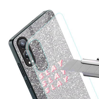 Slay stylish phone case for oneplus nord ce 4 lite | glossy glass and slim fit