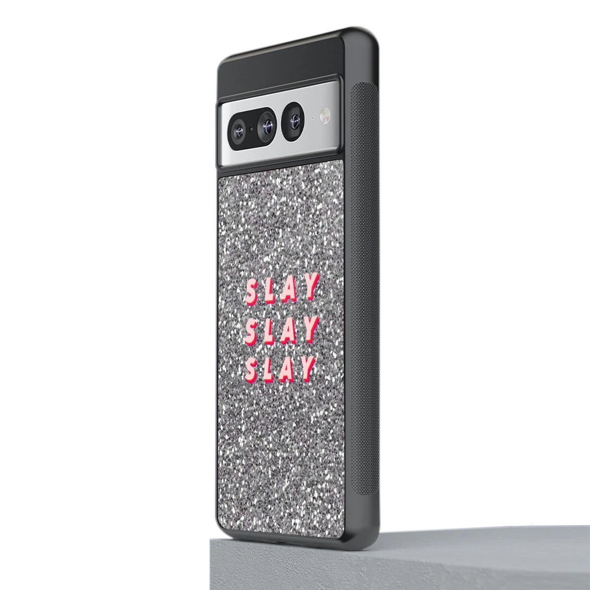Slay stylish phone case for google pixel 7 pro | glossy glass and slim fit