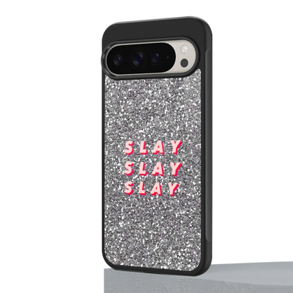 Slay google pixel 9 pro xl mobile cover | shockproof glass phone case