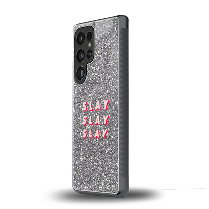 Slay samsung galaxy s25 ultra mobile cover | shockproof glass phone case
