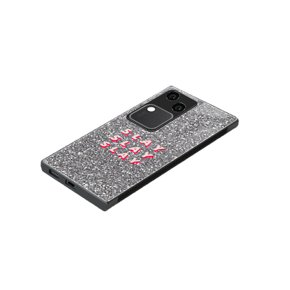 Slay stylish phone case for vivo v30 | glossy glass and slim fit