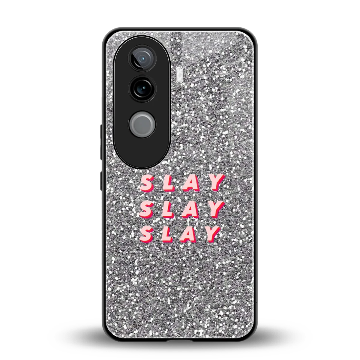 Slay back phone cover | glass case for vivo v40e