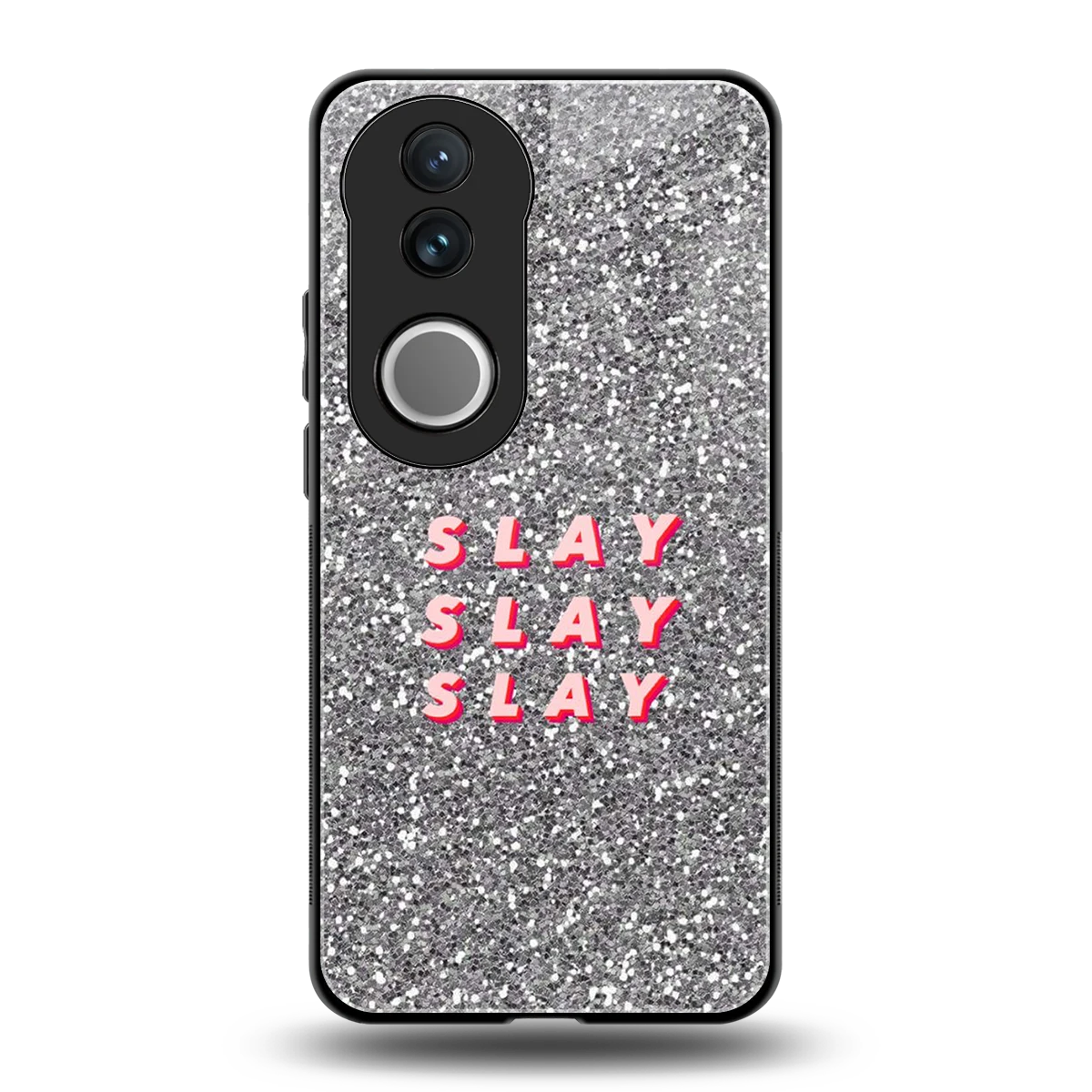 Slay back phone cover | glass case for vivo v50
