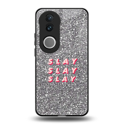 Slay back phone cover | glass case for vivo v50