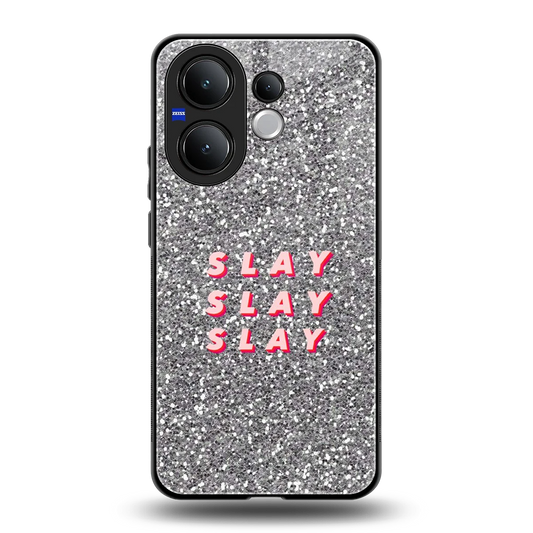 Slay back phone cover | glass case for vivo v60