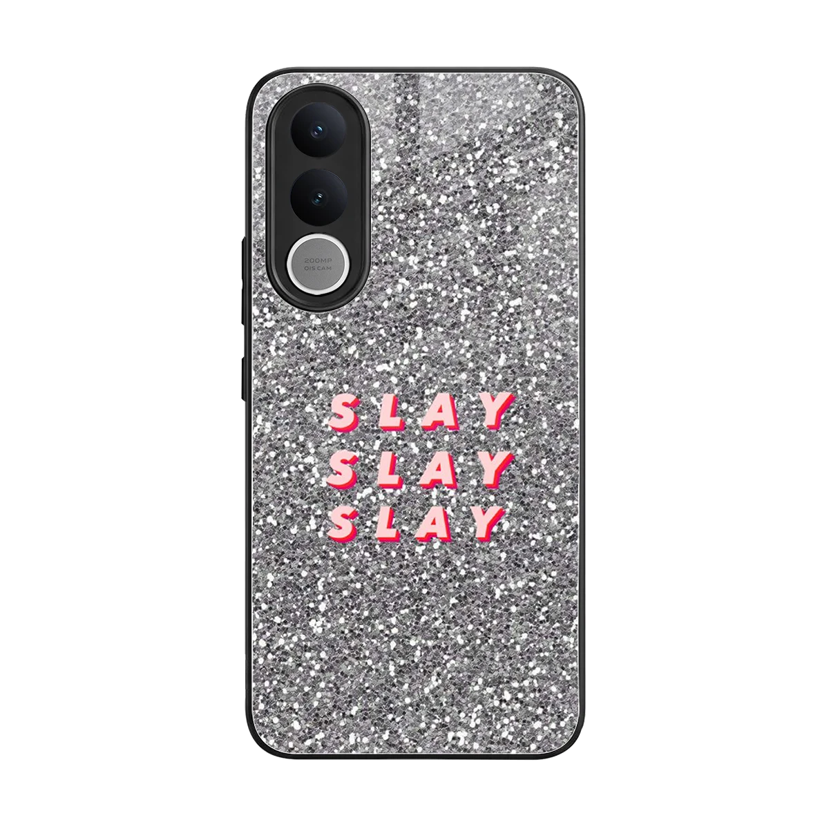 Slay back phone cover | glass case for vivo v70 fe