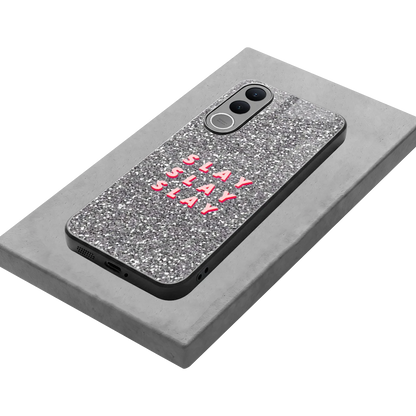 Slay stylish phone case for vivo v70 fe | glossy glass and slim fit