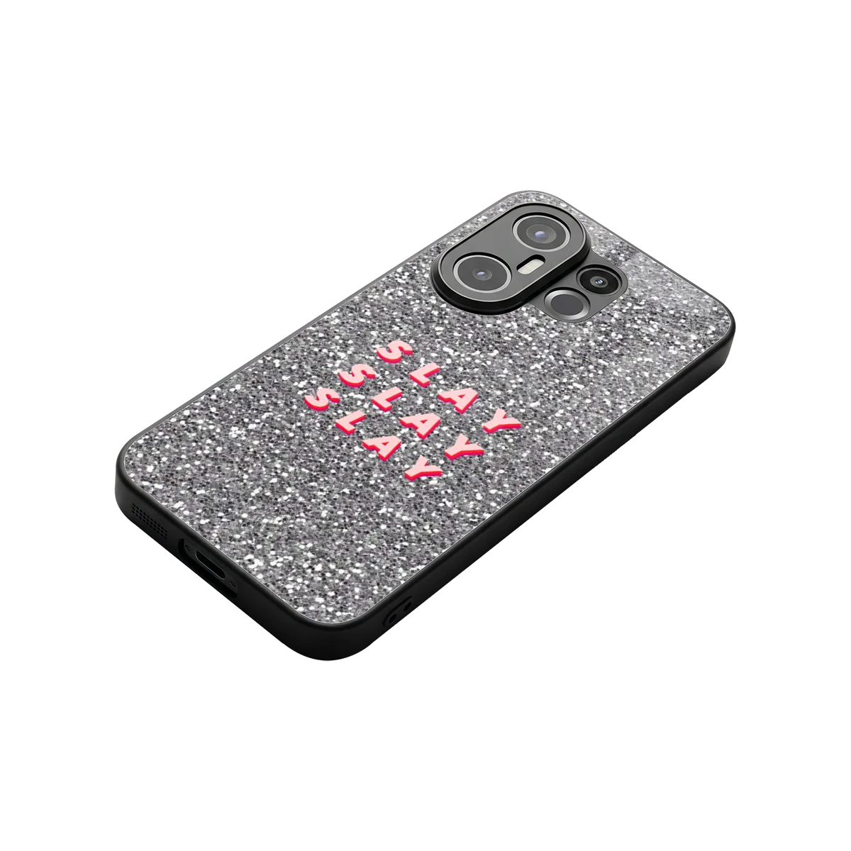 Slay stylish phone case for vivo x200 fe | glossy glass and slim fit