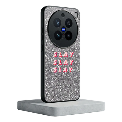 Slay vivo x200 pro mobile cover | shockproof glass phone case