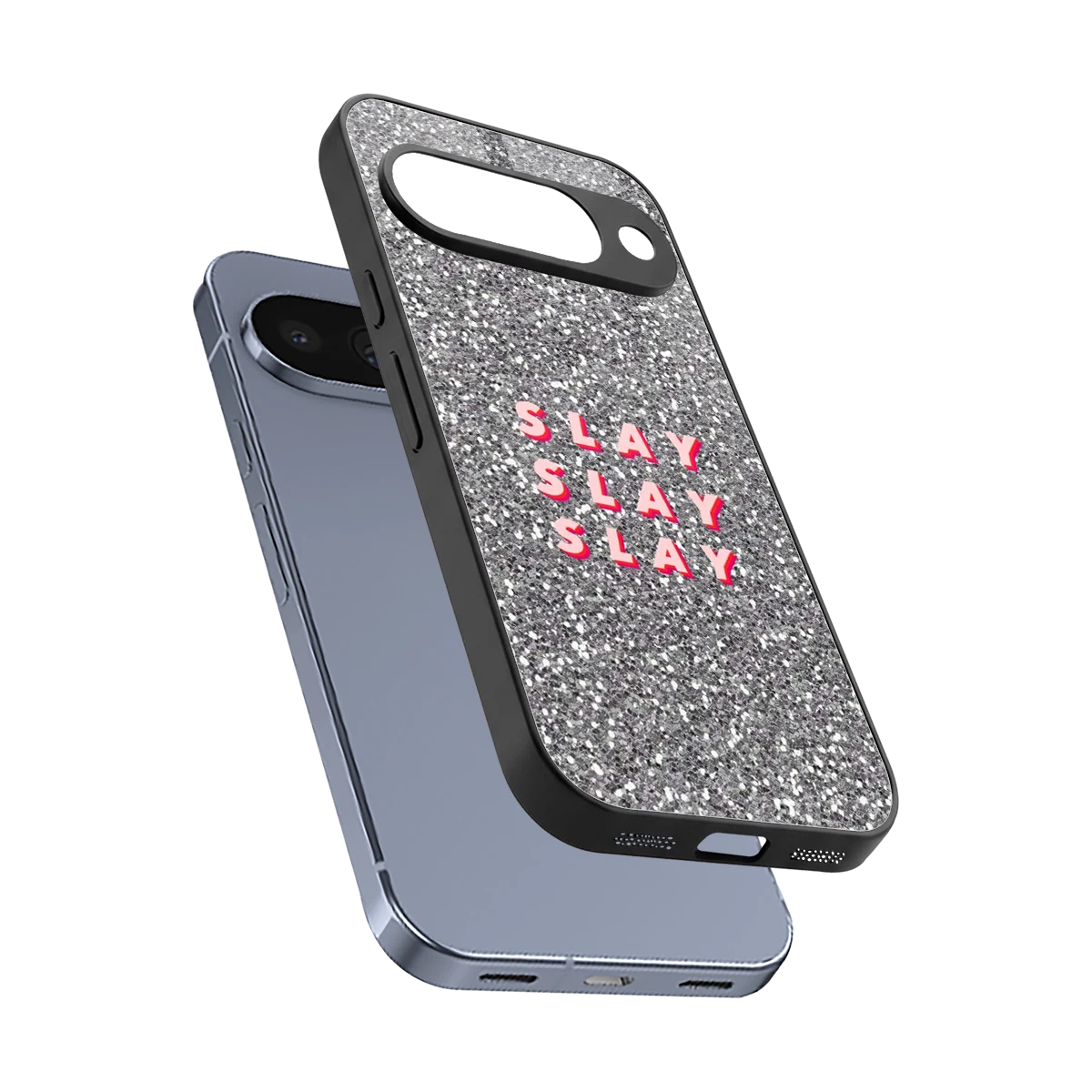 Slay sleek google pixel 10 cover with tempered glass back and TPU edges