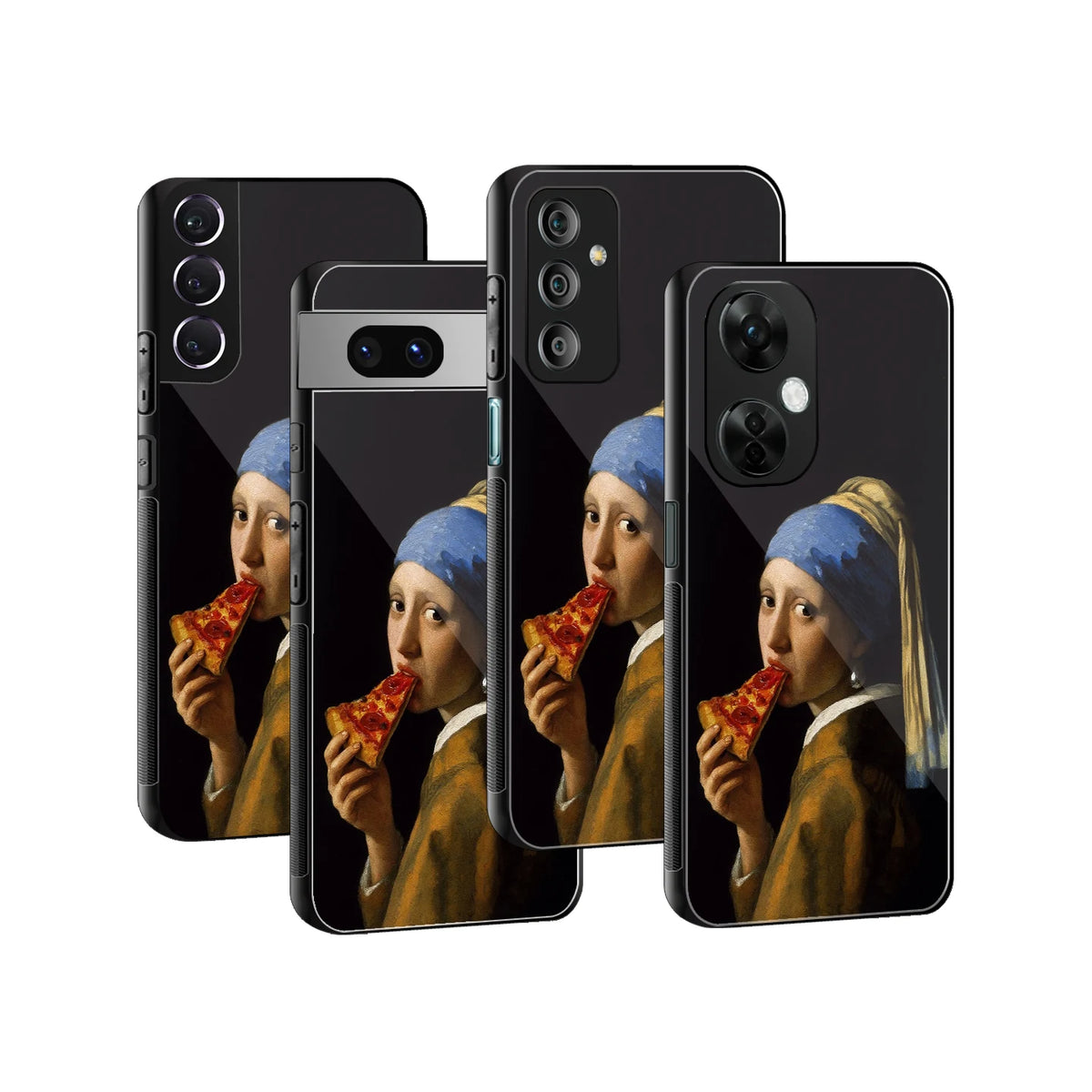 Stylish Glass Back Case for All Smartphones iPhone, Samsung, OnePlus, Pixel, Redmi, Oppo, Vivo, Motorola