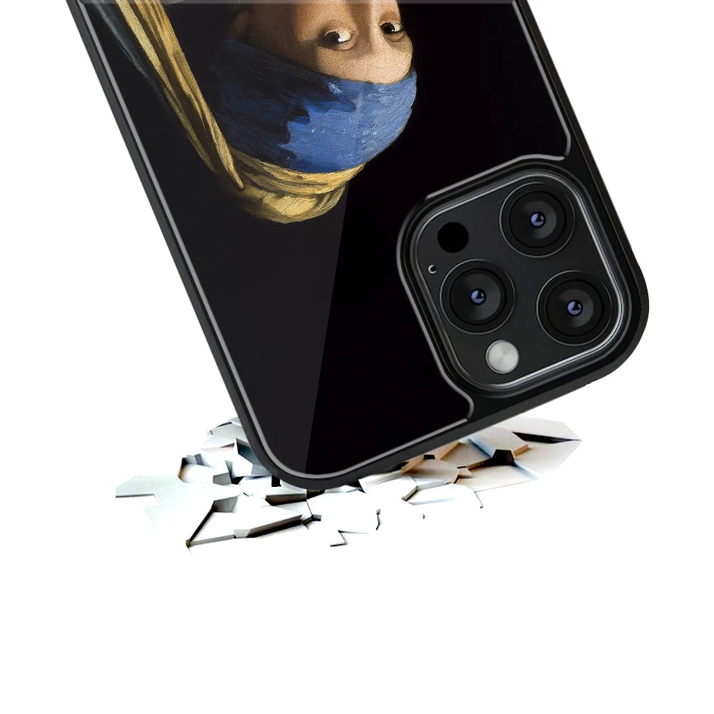 Durable Glass Back Mobile Case for iPhone, Samsung, OnePlus, Google Pixel, Redmi, Vivo, Oppo