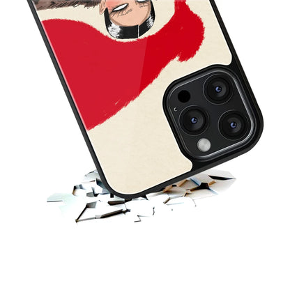 Durable Glass Back Mobile Case for iPhone, Samsung, OnePlus, Google Pixel, Redmi, Vivo, Oppo