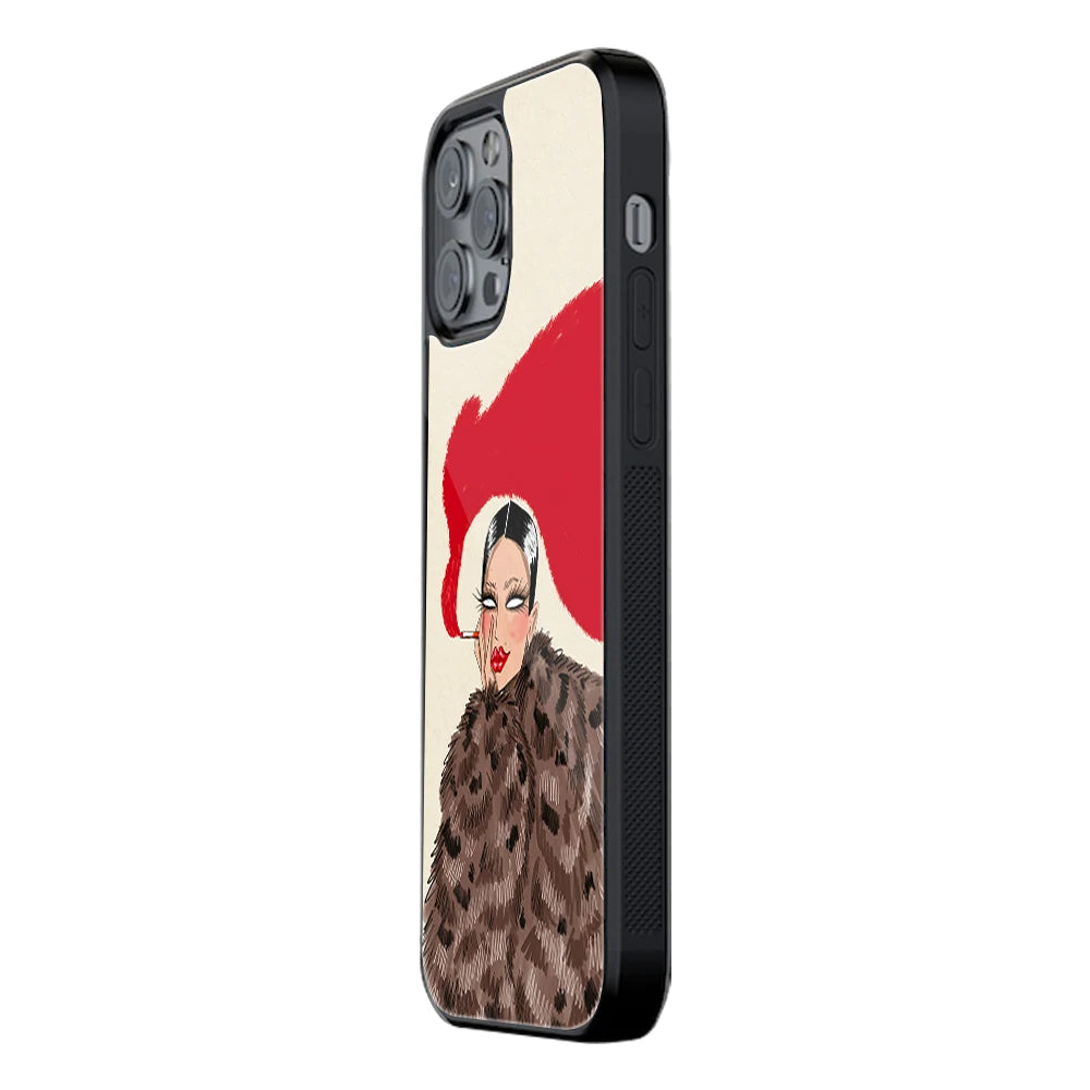Trendy Glass Back Mobile Case for iPhone, Samsung, Redmi, OnePlus, Google Pixel, Motorola