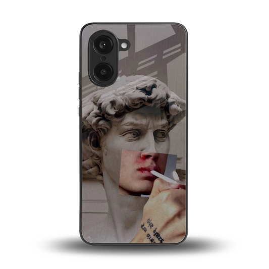 Smokin David back phone cover | glass case for oneplus nord ce5 5g
