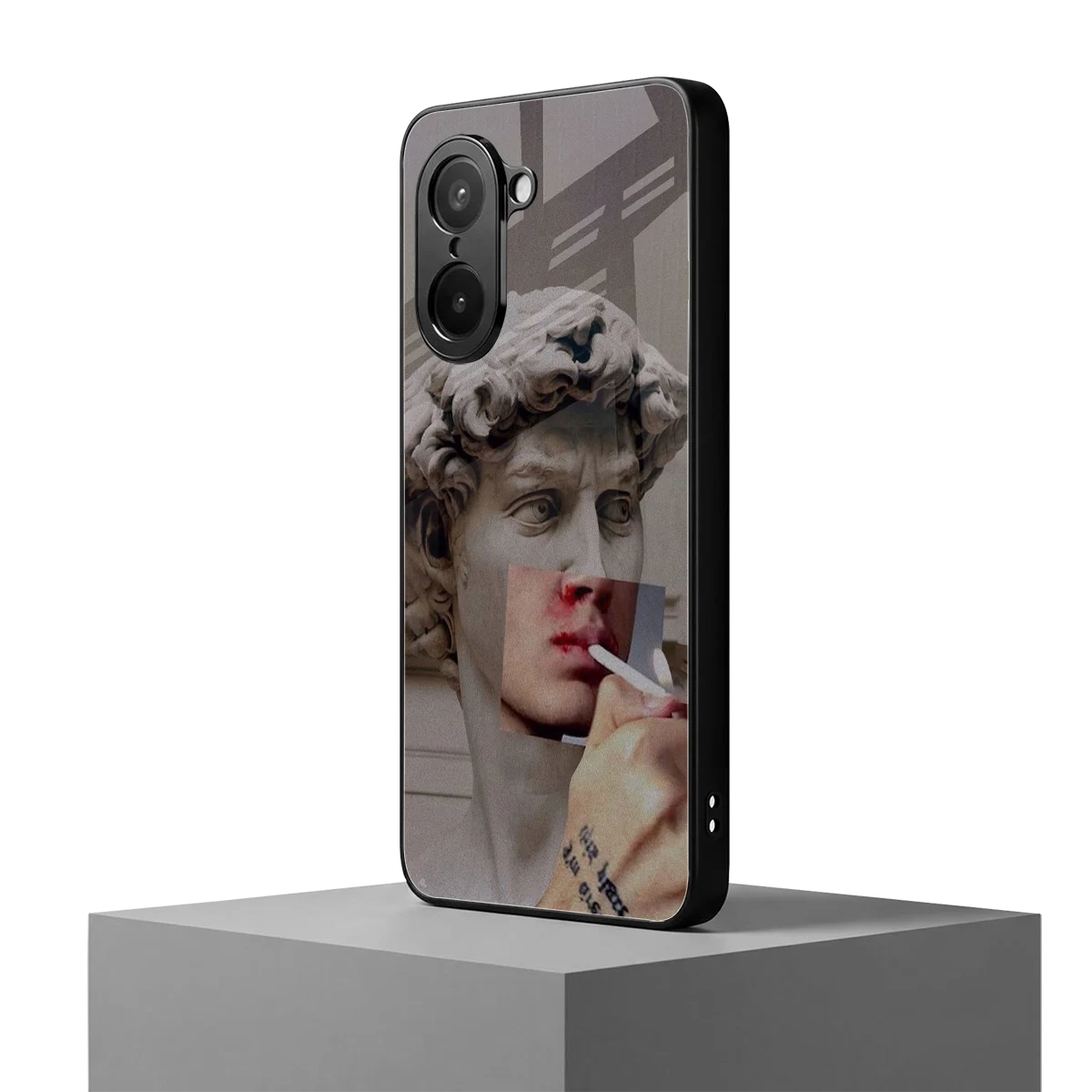 Smokin David oneplus nord ce5 5g mobile cover | shockproof glass phone case