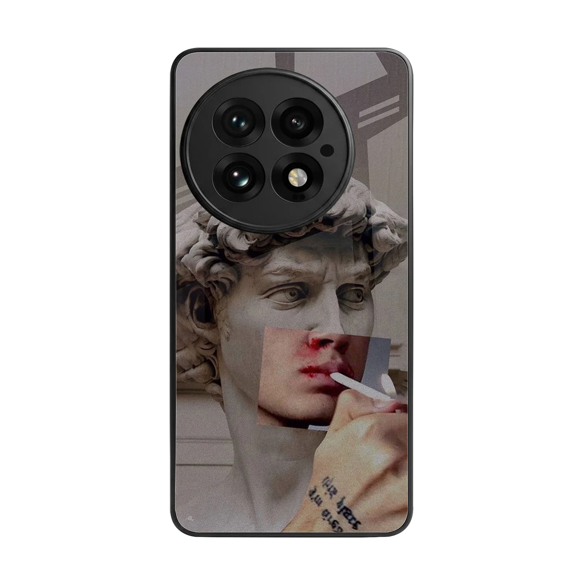 Smokin David back phone cover | glass case for oneplus 13