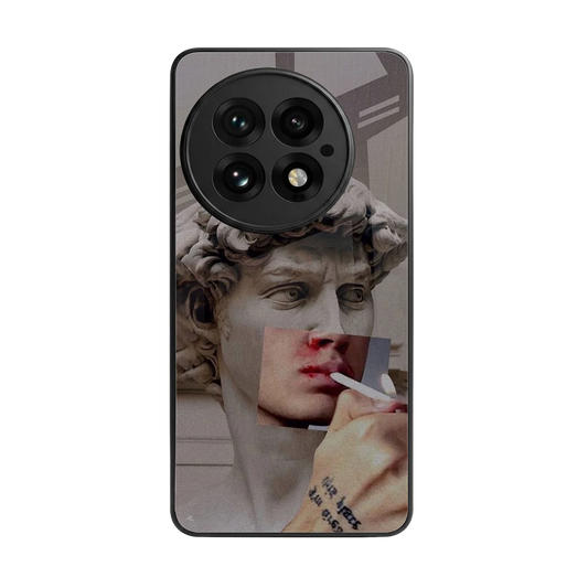 Smokin David back phone cover | glass case for oneplus 13
