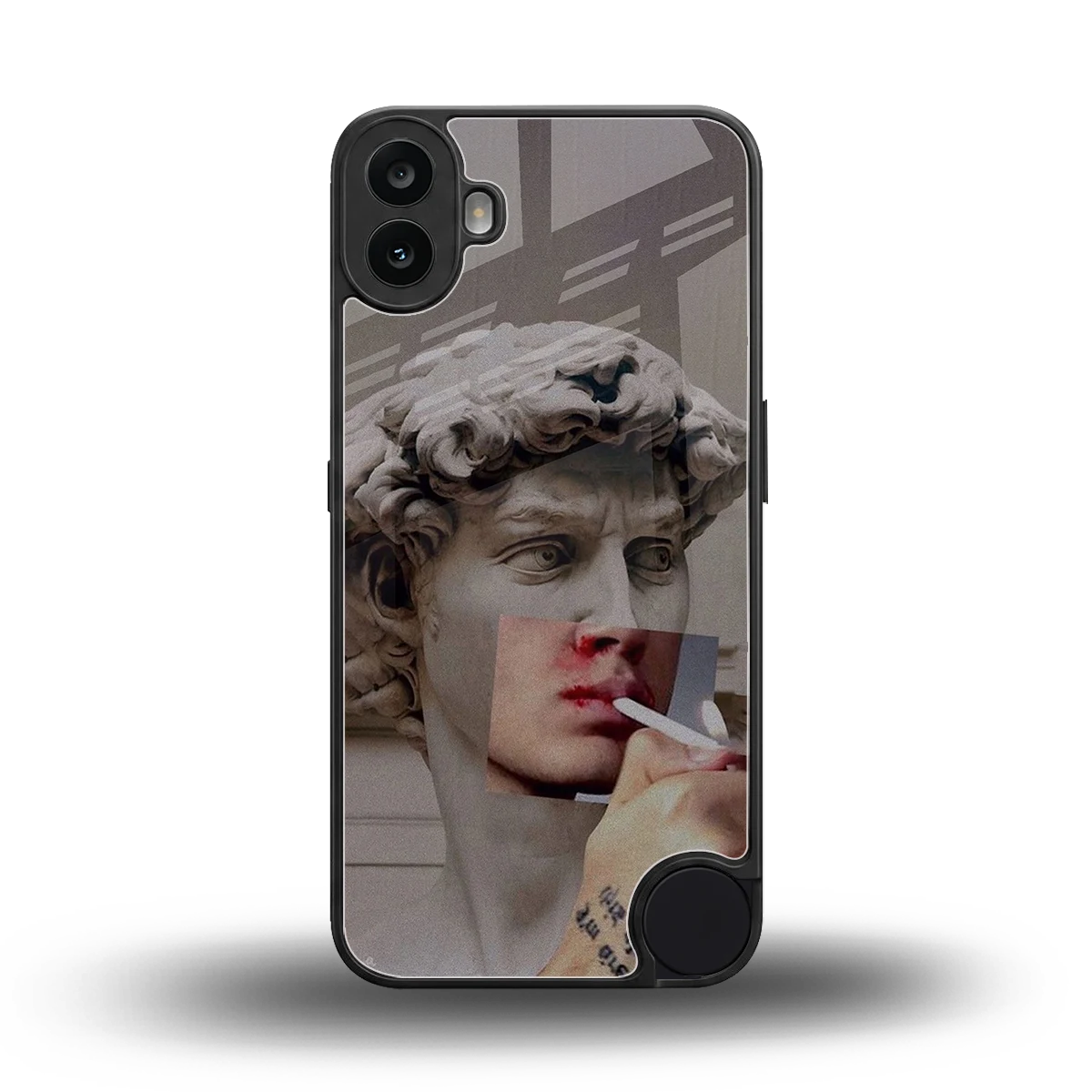 Smokin David back phone cover | glass case for cmf nothing phone 1
