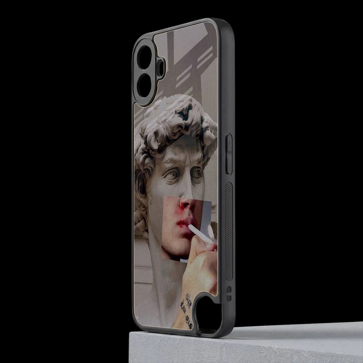 Smokin David cmf nothing phone 1 mobile cover | shockproof glass phone case