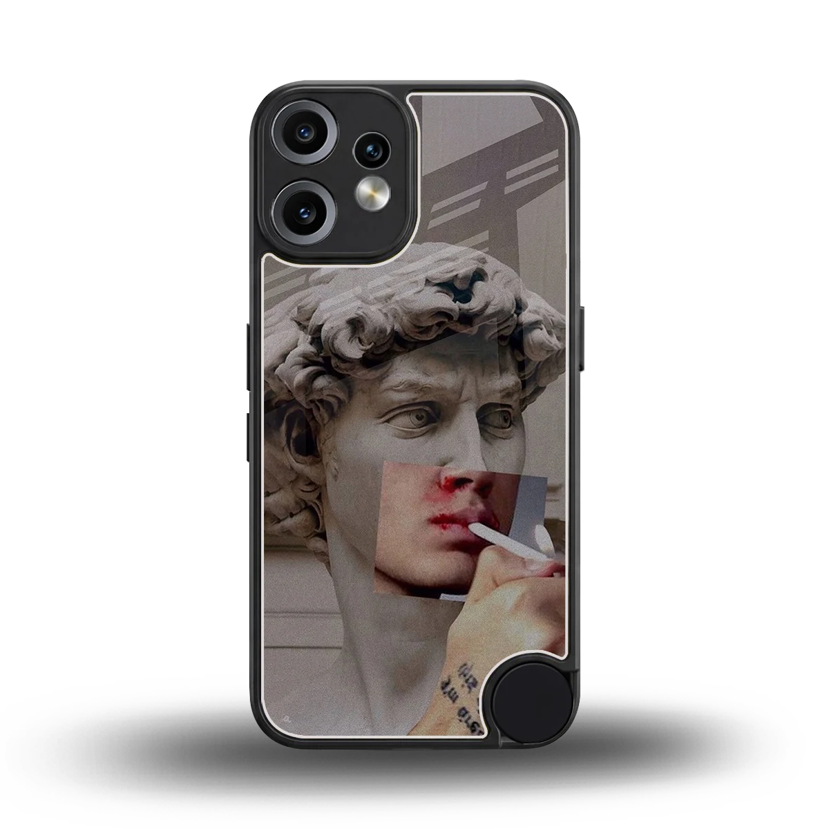 Smokin David back phone cover | glass case for cmf nothing phone 2 pro