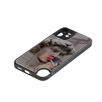 Smokin David stylish phone case for cmf nothing phone 2 pro | glossy glass and slim fit