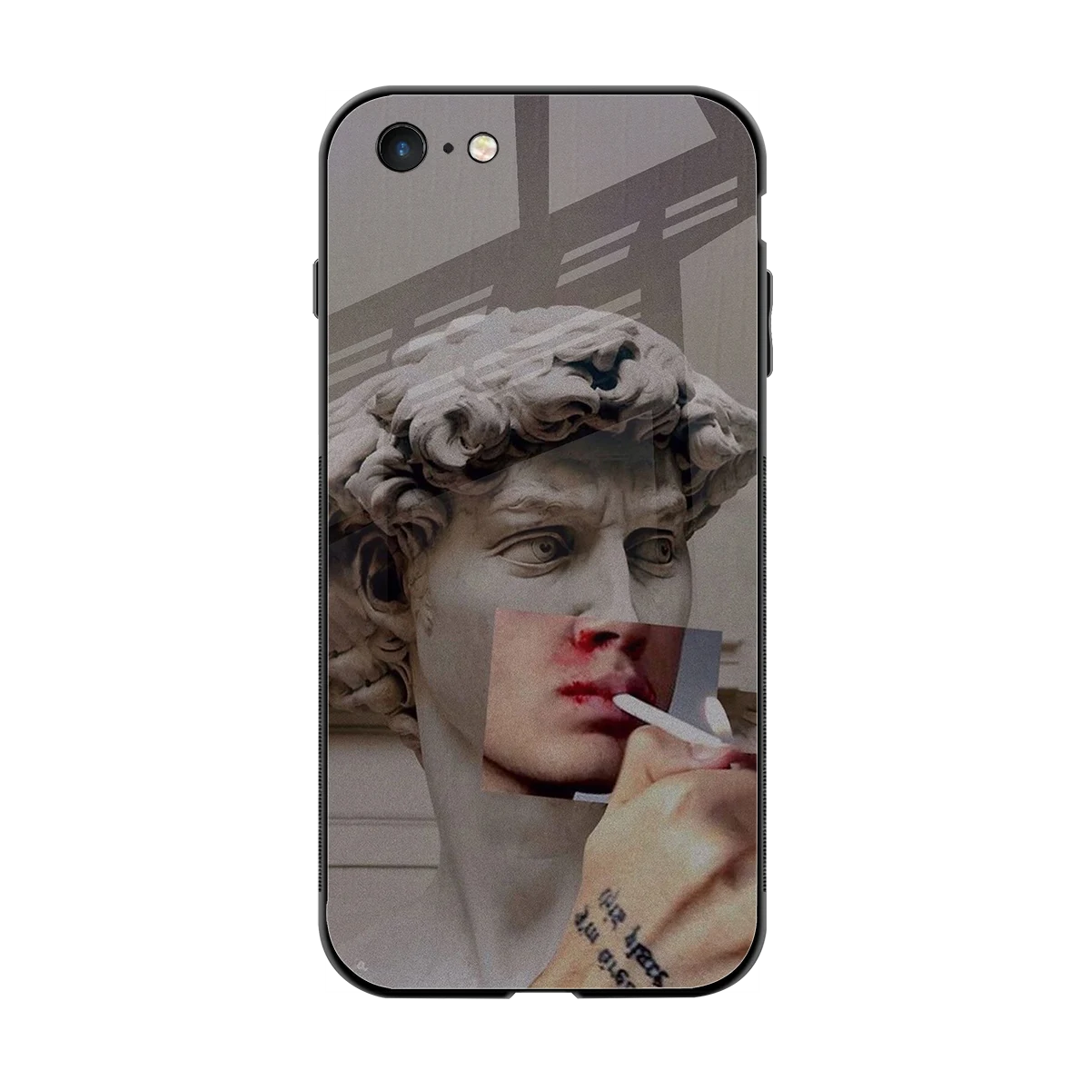 Smokin David back phone cover | glass case for iphone 6