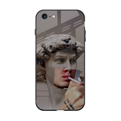 Smokin David back phone cover | glass case for iphone 6s