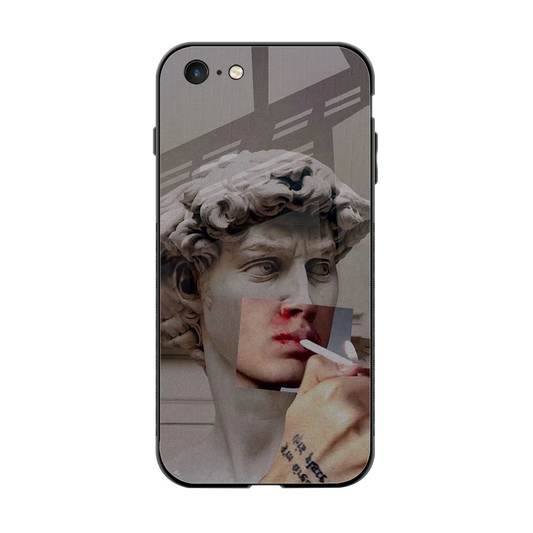 Smokin David back phone cover | glass case for iphone 6s plus